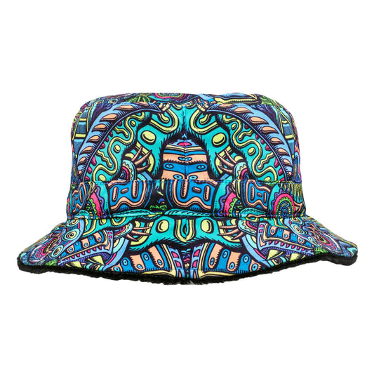 Eclipse Reversible Bucket Hat | Chris Dyer Art | Grassroots California