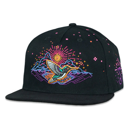 Hummingbird Snapback Hat | Mugwort | Grassroots California