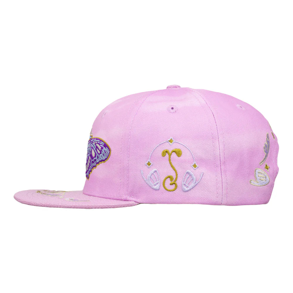Moon Moth Purple Dye Snapback Hat | Mugwort | Grassroots California