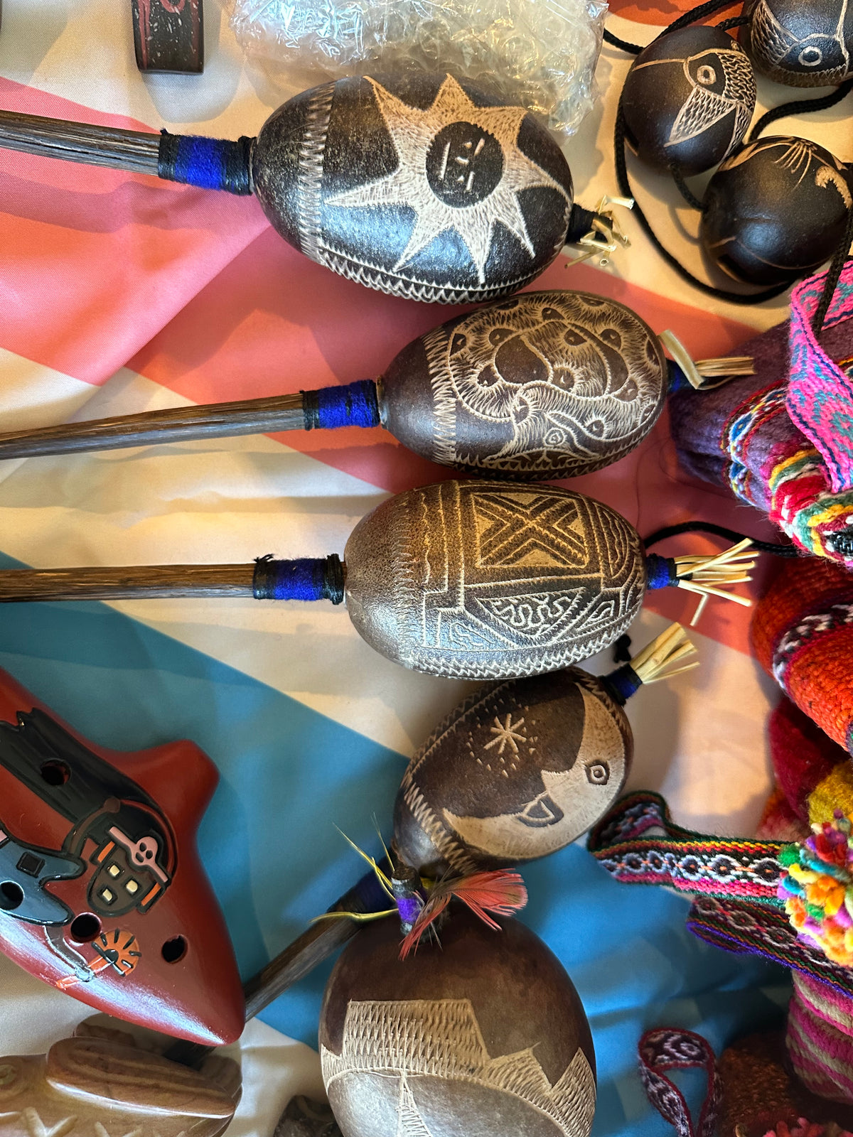 Peruvian Jungle Rattle | Wingo Fruit Ritual Instrument