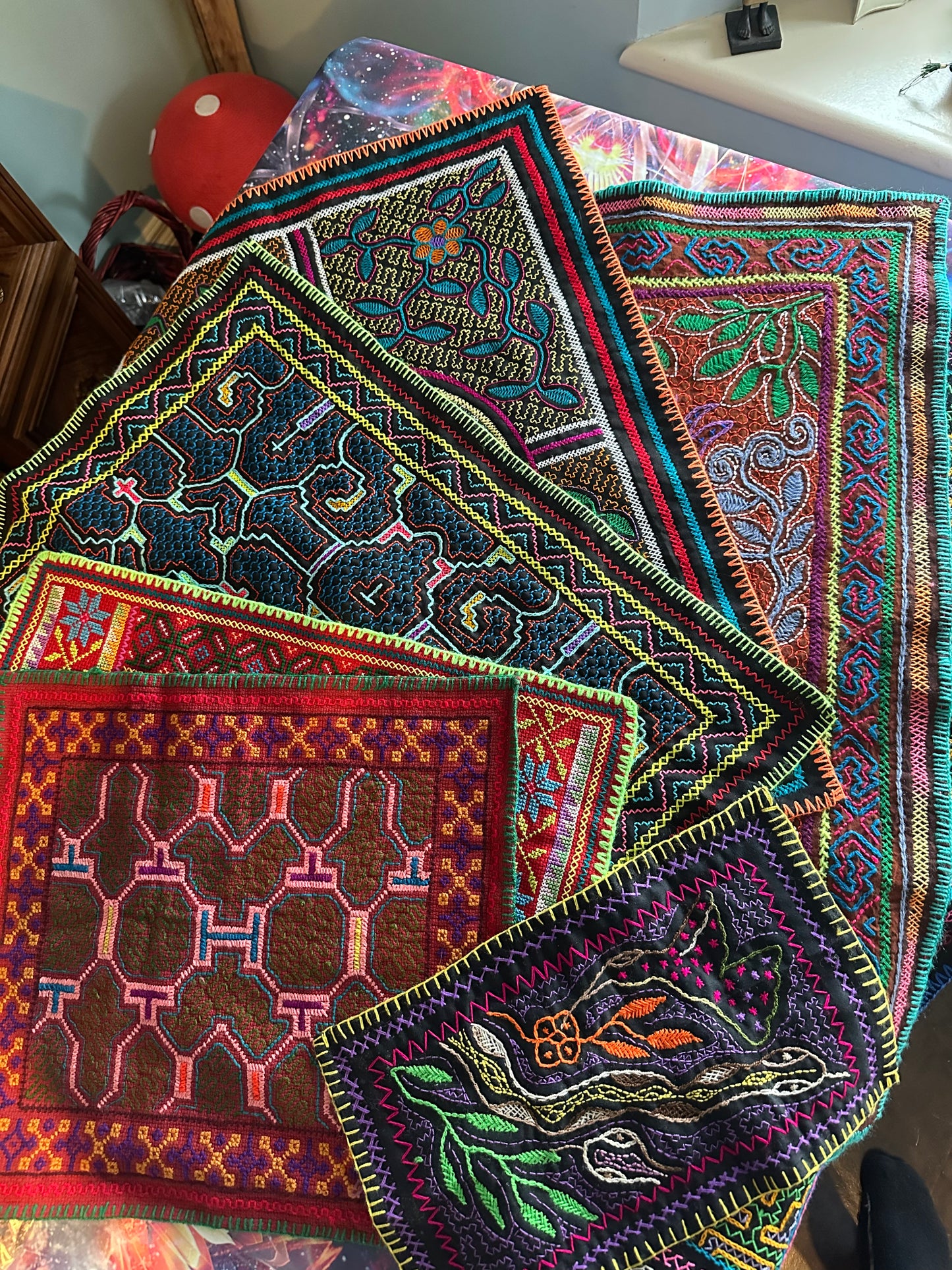Shipibo Ceremony Cloth | Traditional Shipibo Textile