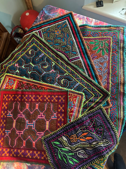 Shipibo Ceremony Cloth | Traditional Shipibo Textile