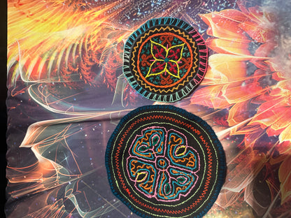 Maestro Nima Shipibo Cloth | Handcrafted Shipibo Artwork