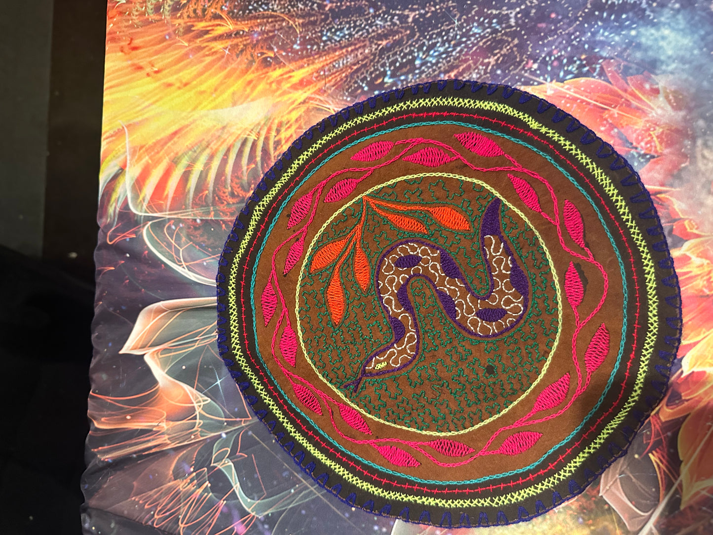 Maestro Nima Shipibo Cloth | Handcrafted Shipibo Artwork