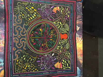 Maestro Nima Shipibo Cloth | Handcrafted Shipibo Artwork