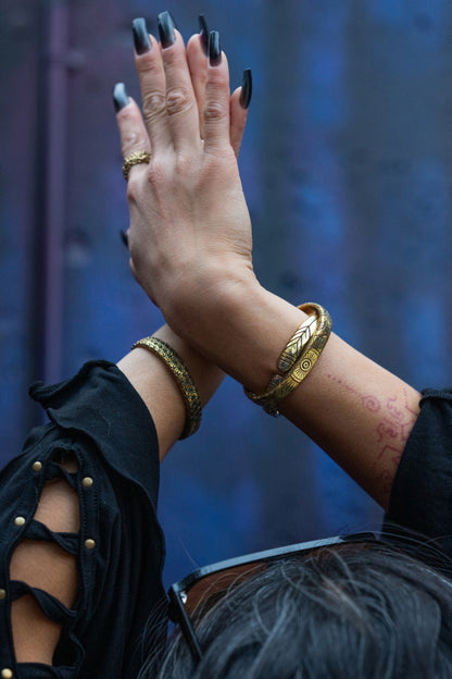 Medicine Wheel Cuff I Bahgsu Jewels