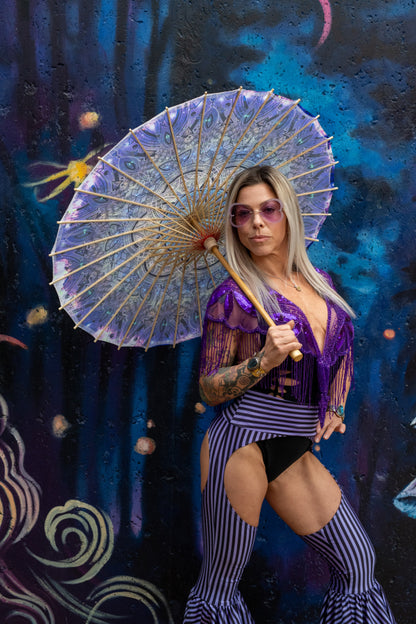 Botanical Omniscience Parasol | Festival Sun Shade