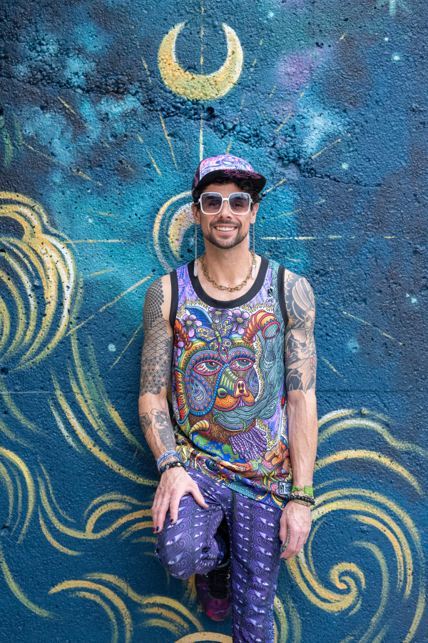 Spectral Stretch Joggers | Performance Artwear Joggers | Threyda