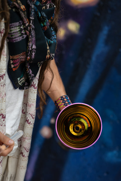 Dual Quartz Crystal Singing Bowl | F4 & C5 | A=432 Hz | Heart and Root Chakras