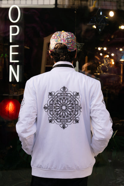Lucent Funnel Neck Bomber | Funnel Neck Outerwear | Threyda