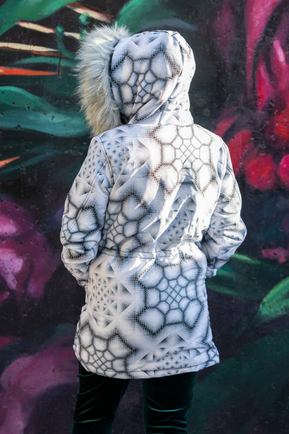 Inkwash Coat | Allyson Grey Art | Threyda