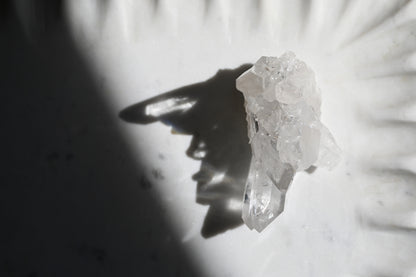 AAA High Grade Clear Quartz Cluster from Brazil | Master Healer Crystal