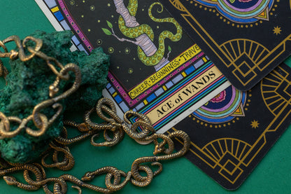 Snake Chain Necklace | Gold Patina | Alkemie Jewelry
