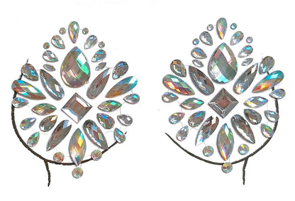 Rhinestone Crystal Pasties | Festival Body Embellishment