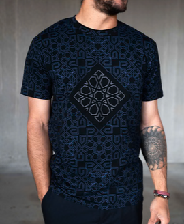 Quadratic Tee | Geometric Streetwear | Threyda