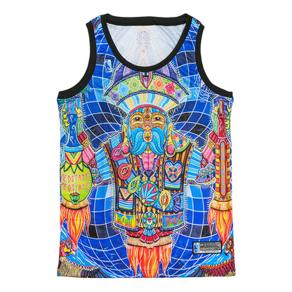 Spirited Revolution Basketball Jersey | Max Paularena Art | Grassroots California