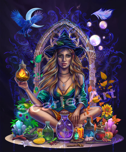 The Alchemist | Scarlet Art