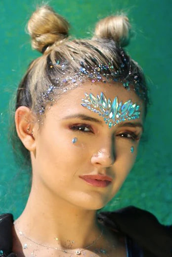 Unicorn Festival Face Jewels | Fantasy Rhinestone Embellishment