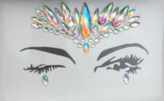 Unicorn Festival Face Jewels | Fantasy Rhinestone Embellishment