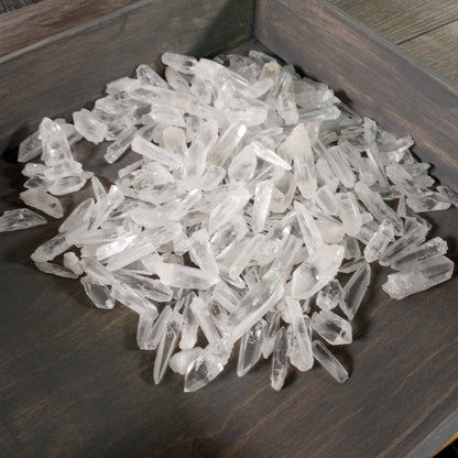 Lemurian Quartz Points Brazil | Raw Crystal & Meditation Stone