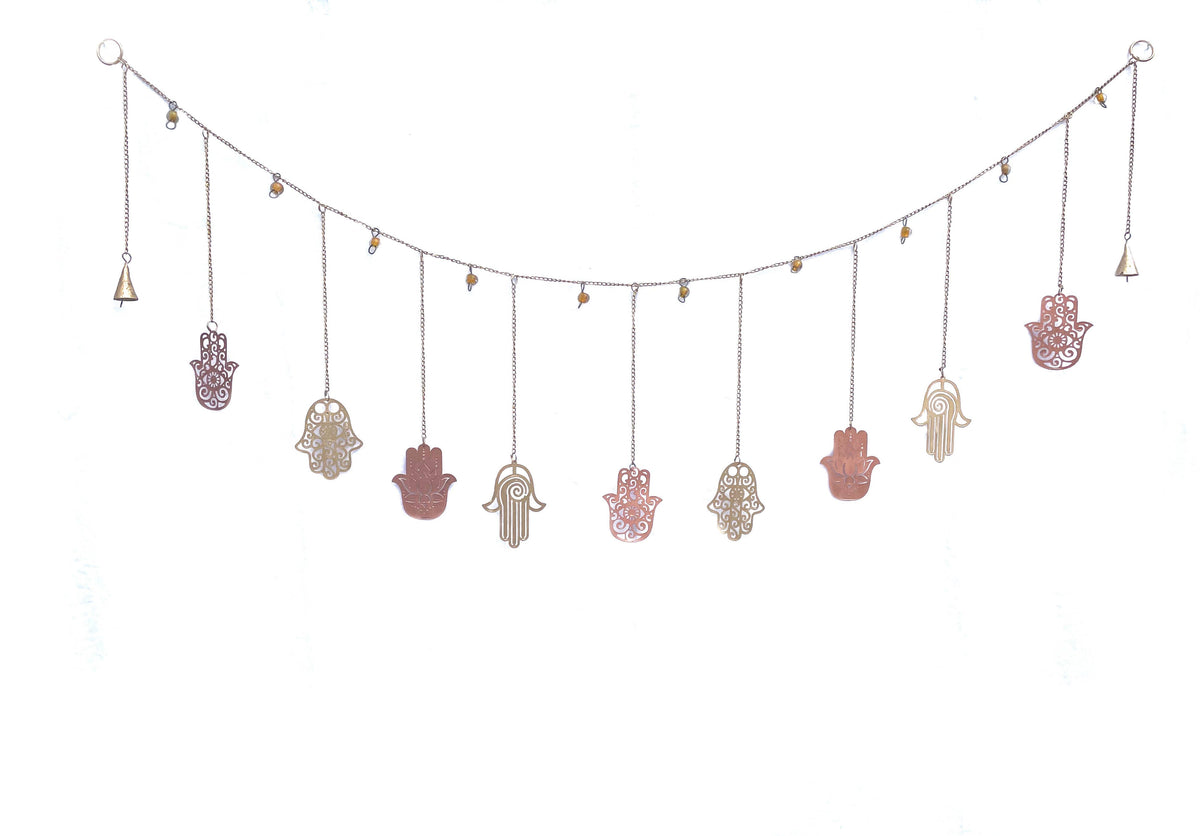 Hamsa Garland | Protective Symbol Hanging Decor