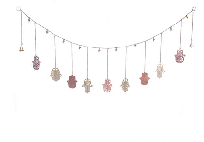 Hamsa Garland | Protective Symbol Hanging Decor