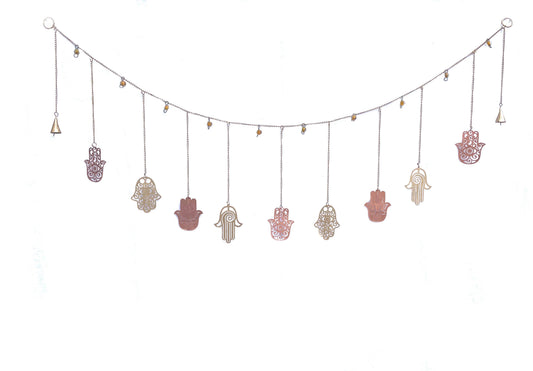 Hamsa Garland | Protective Symbol Hanging Decor