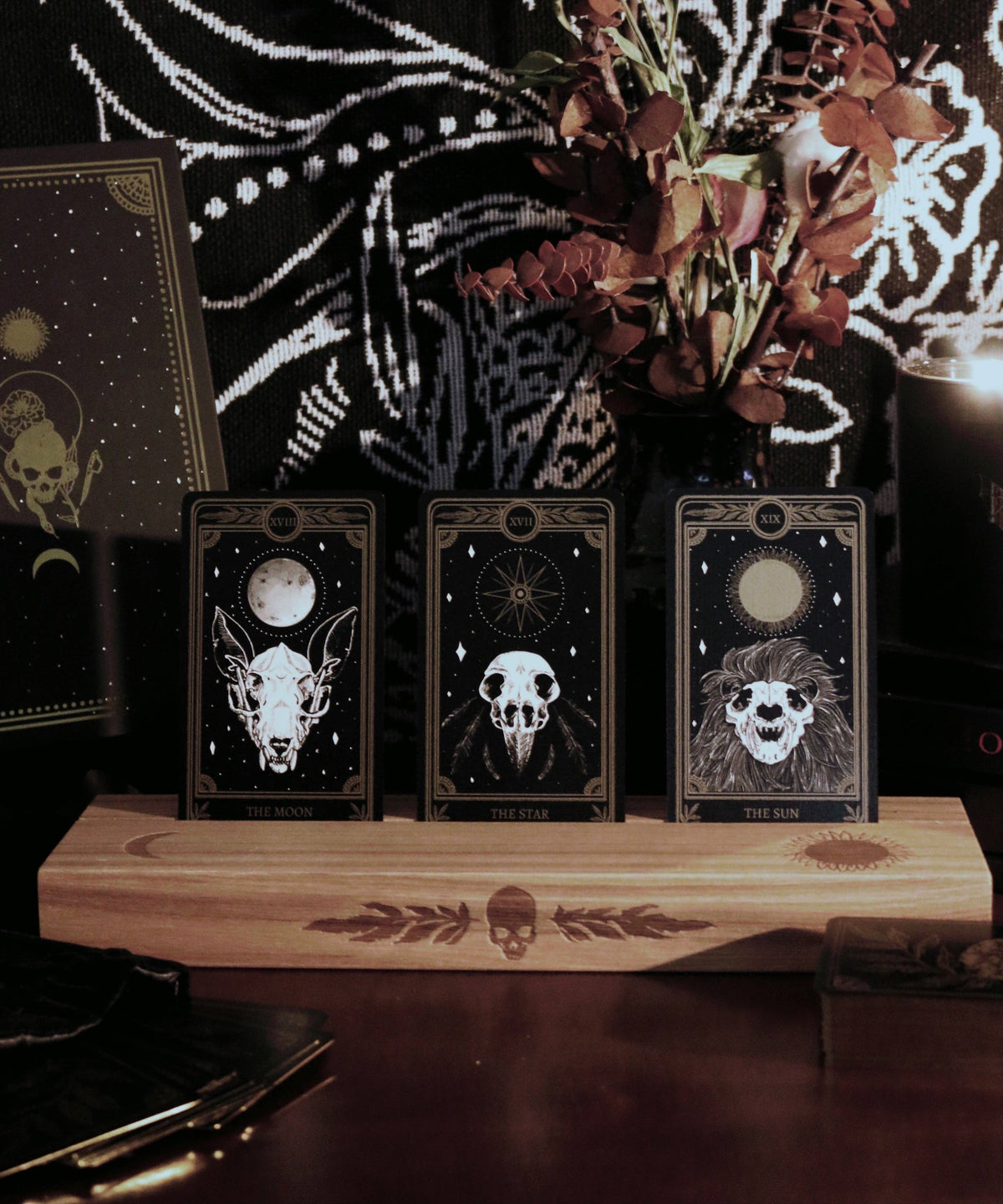Celestial Altar Stand | Tarot & Oracle Card Holder