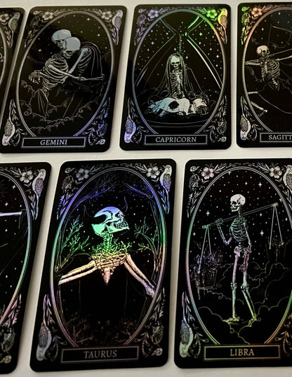 Zodiac Holographic Sticker | The Mirror Oracle