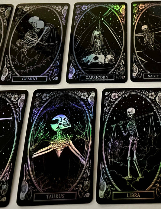 Zodiac Holographic Sticker | The Mirror Oracle