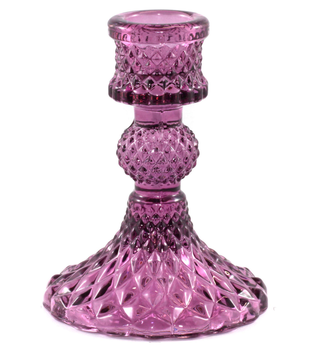 Baby Bella Candle Holder | Heather Glass & Vintage Form