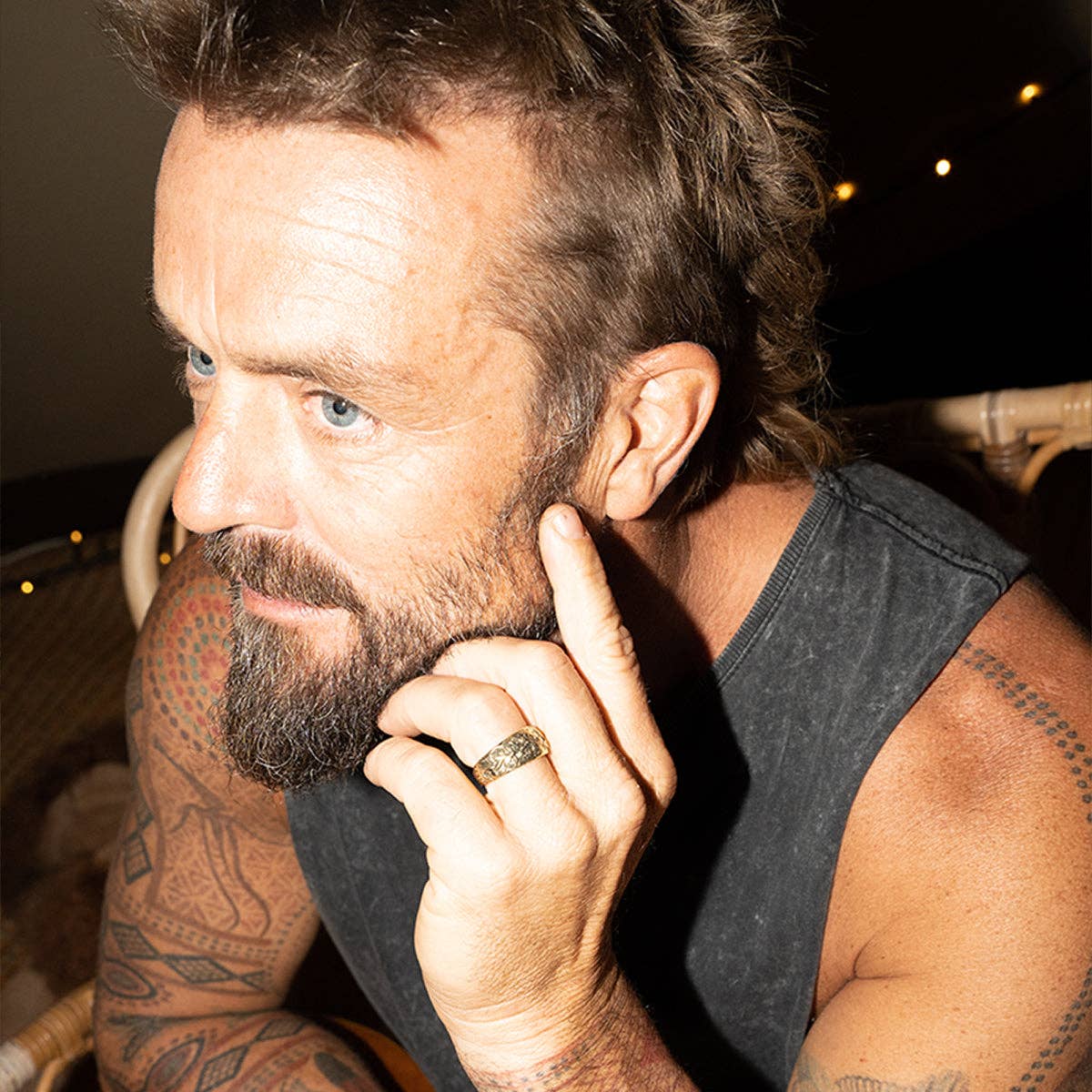 Xavier Rudd Collaboration Ring | Sterling Silver or Brass | Bahgsu Jewels