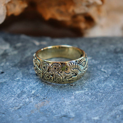 Xavier Rudd Collaboration Ring | Sterling Silver or Brass | Bahgsu Jewels