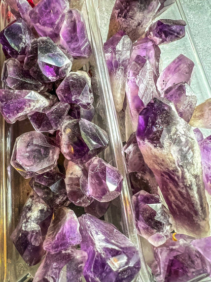 Dragon-Tooth Amethyst Spears from Brazil | Raw Natural Crystal Points