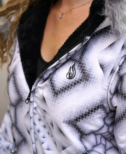 Inkwash Coat | Allyson Grey Art | Threyda