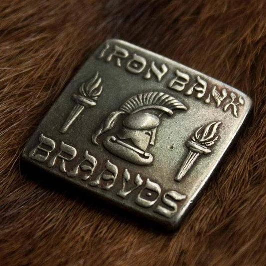 Braavosi Iron Square Keepsake Token