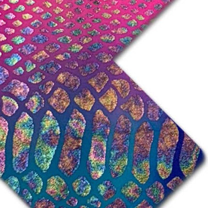 Neon Rainbow Snake Print X Pasties | Festival Body Embellishment