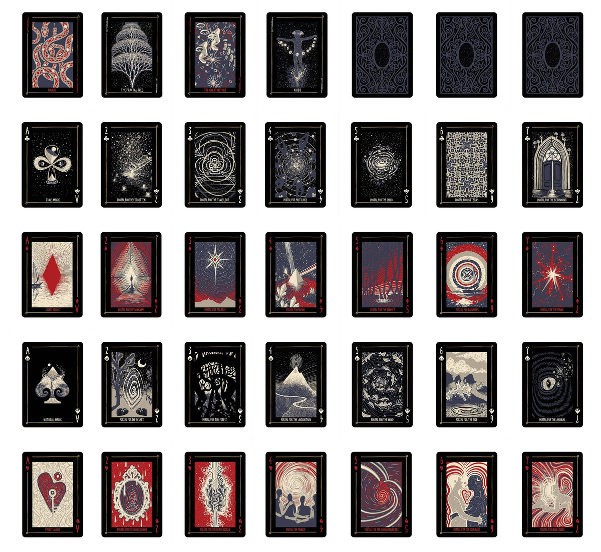 Open Portals Playing Cards & Oracle Deck
