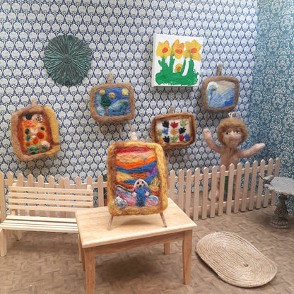 Felt Marvellous Masterpieces Art Decoration