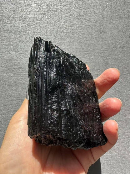 Raw Black Tourmaline AAAAA Grade | Large Protection Crystal 501g