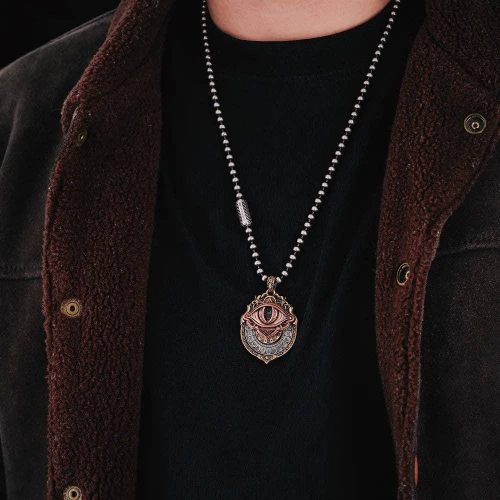 All-Seeing Eye Tarot Pendant | Coppertist.Wu