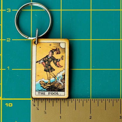 Tarot Wooden Keychains