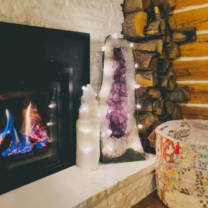 Amethyst Crystal String Lights | Ambient Crystal Lighting