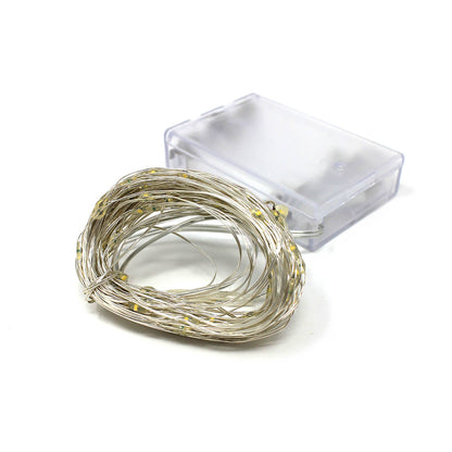 Silver Wire Fairy Lights | 100 LED Ambient Lighting