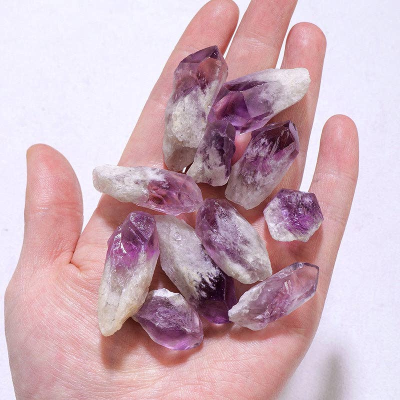 Natural Amethyst Buds Brazil | Raw Amethyst Crystal