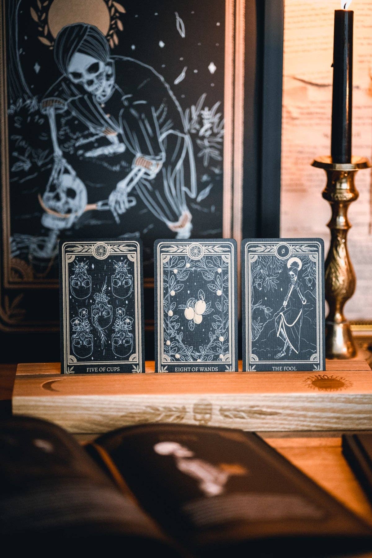 Celestial Altar Stand | Tarot & Oracle Card Holder