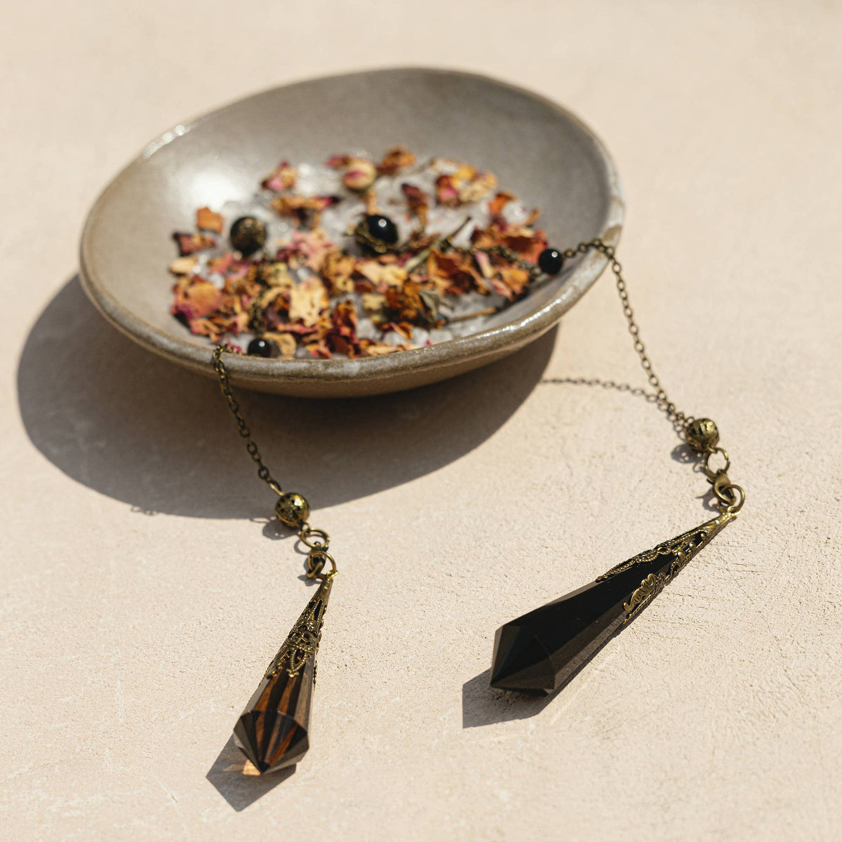 Obsidian Pendulum | Protection, Clarity & Grounding