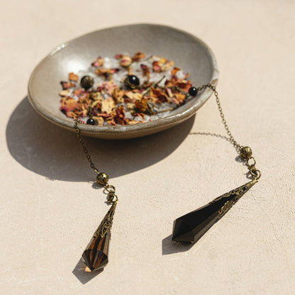 Obsidian Pendulum | Protection, Clarity & Grounding