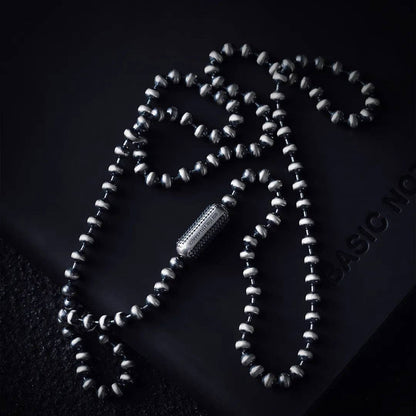 Snake Scale Clasp Necklace | Sterling Silver | Coppertist.Wu