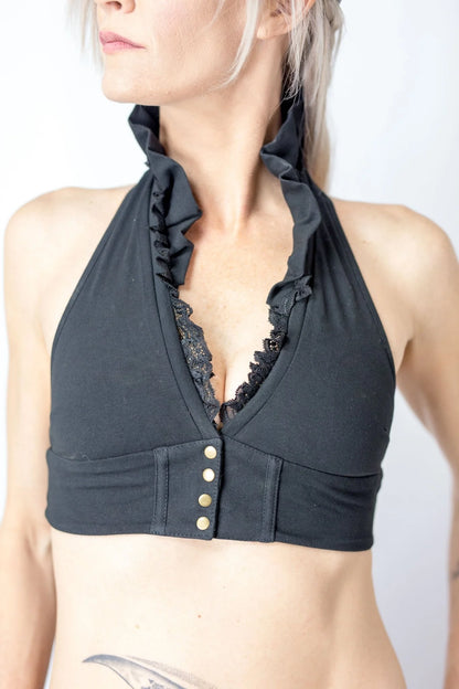 Baru Bra Top | Organic Cotton Corset Bra | Anahata Designs